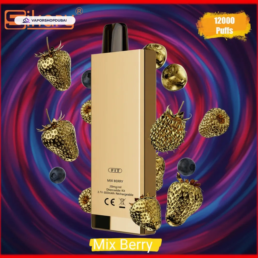 Buy Emirates Vapor SIKARY FIT 12000 Puffs Disposable Vape 20mg/ml nicotine Dubai same-day delivery