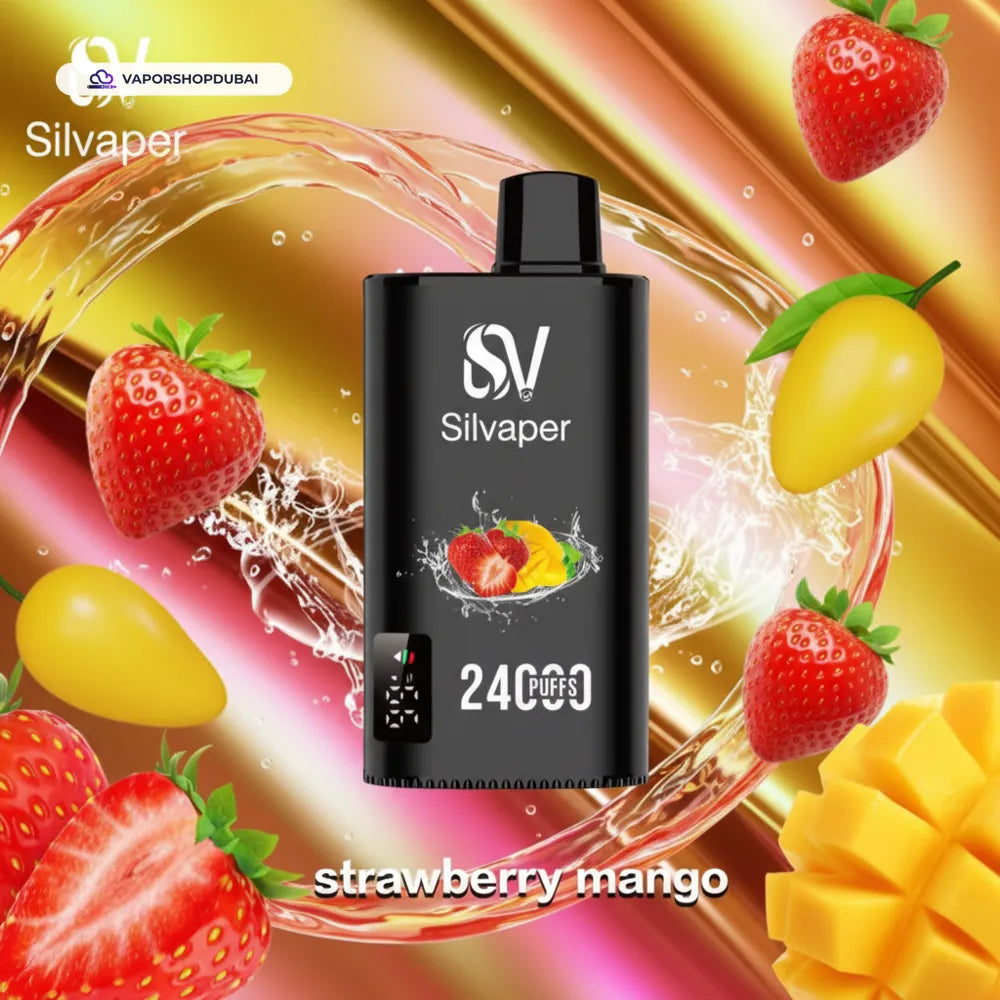 Silvaper 24000 Puffs Disposable Vape In UAE