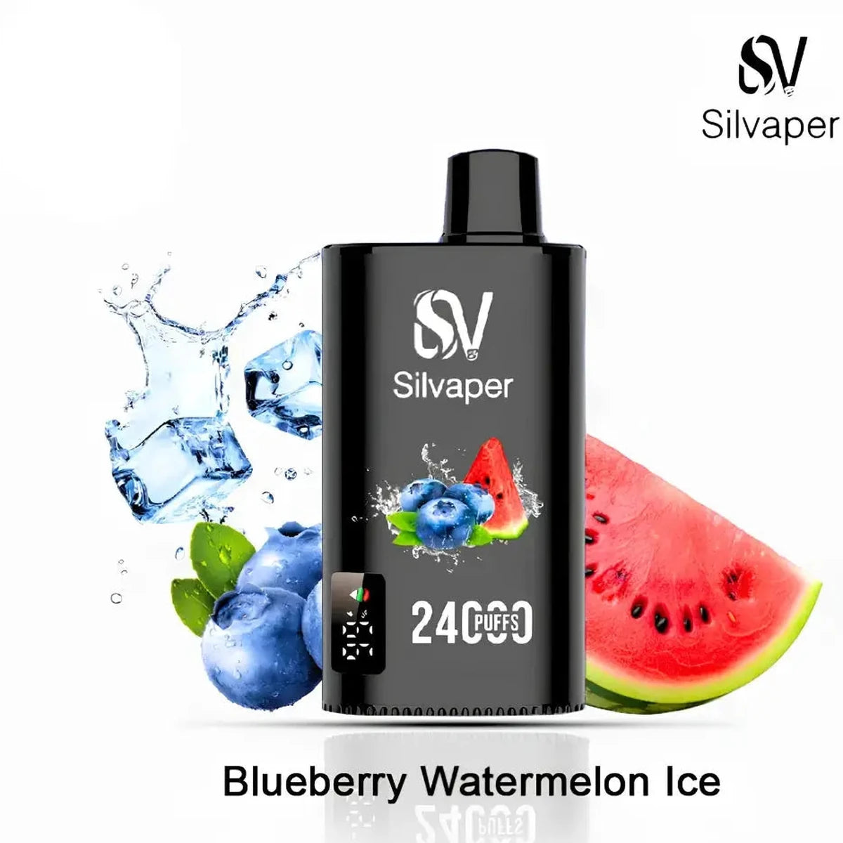 Silvaper 24000 Puffs Blueberry Watermelon Ice Disposable Vape UAE