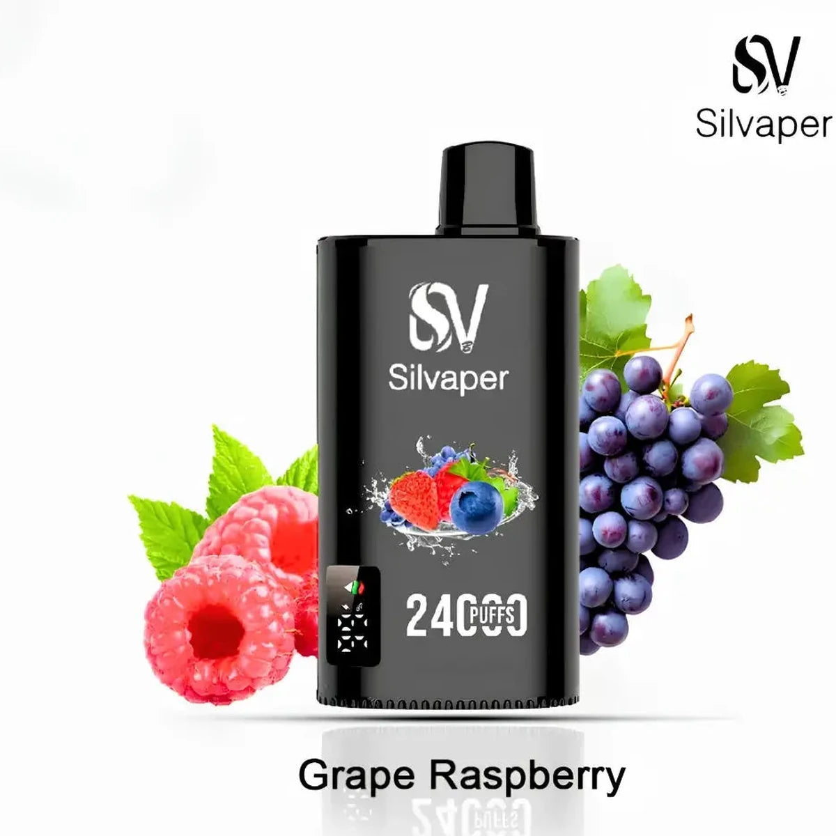 Silvaper 24000 Puffs Grape Raspberry Disposable Vape UAE
