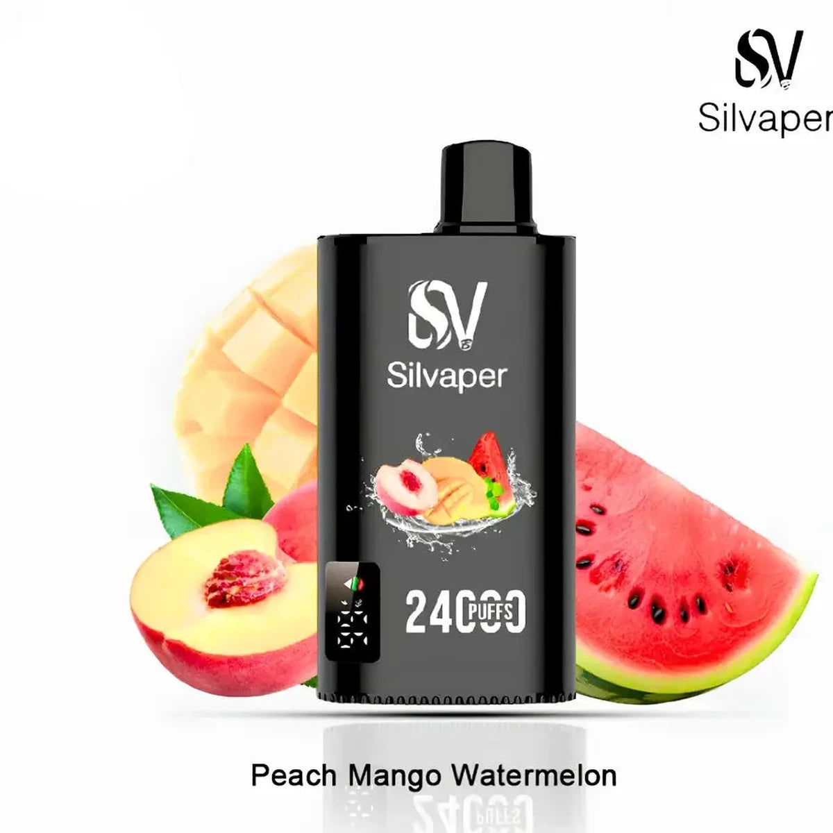 Silvaper 24000 Puffs Mango Peach Watermelon Disposable Vape UAE
