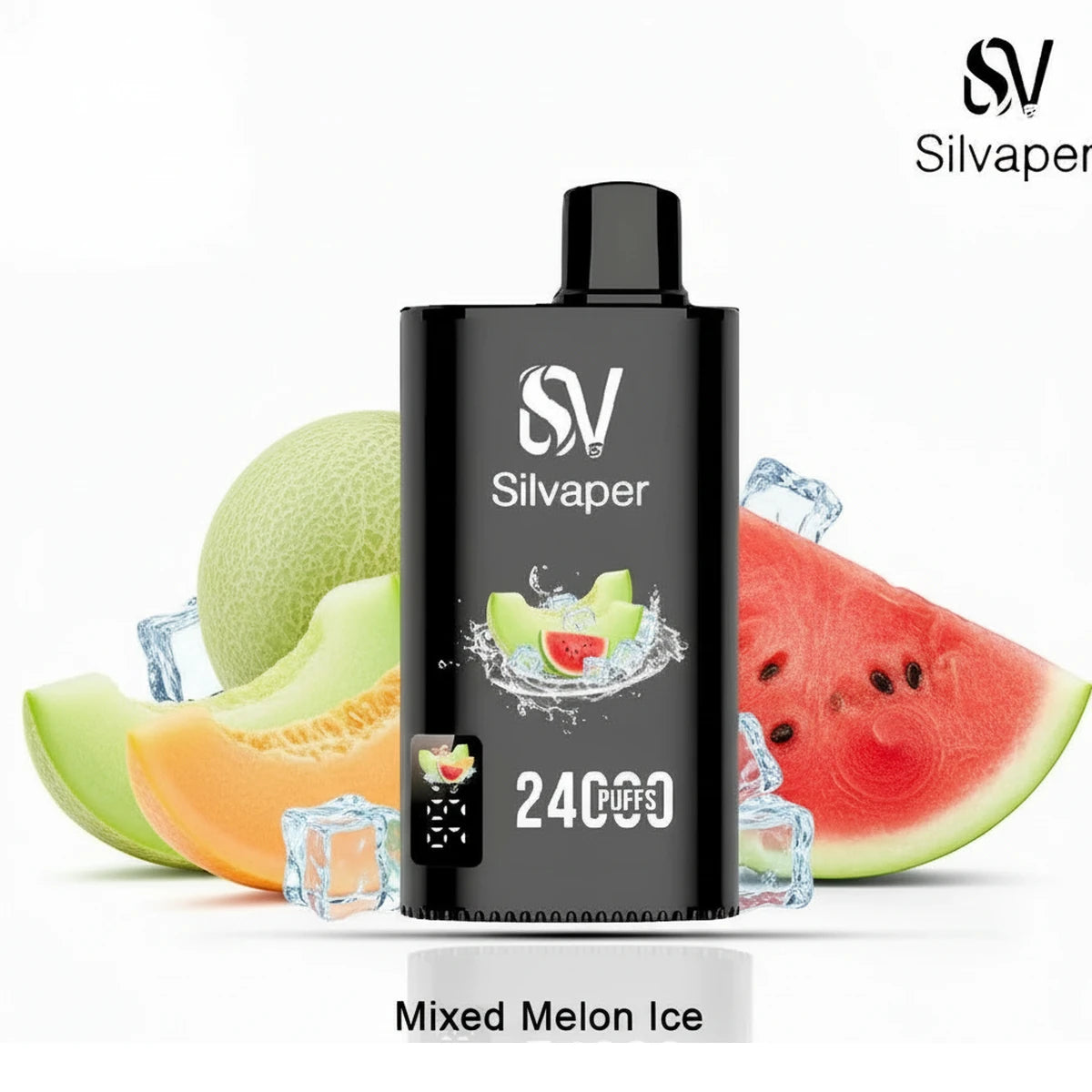 Silvaper 24000 Puffs Mixed Melon Ice Disposable Vape UAE