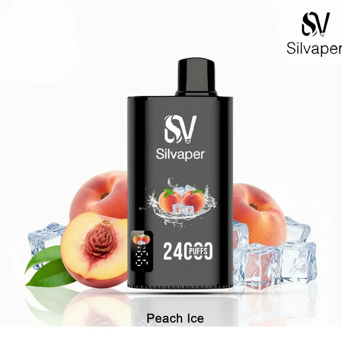 Silvaper 24000 Puffs Peach Ice Disposable Vape UAE