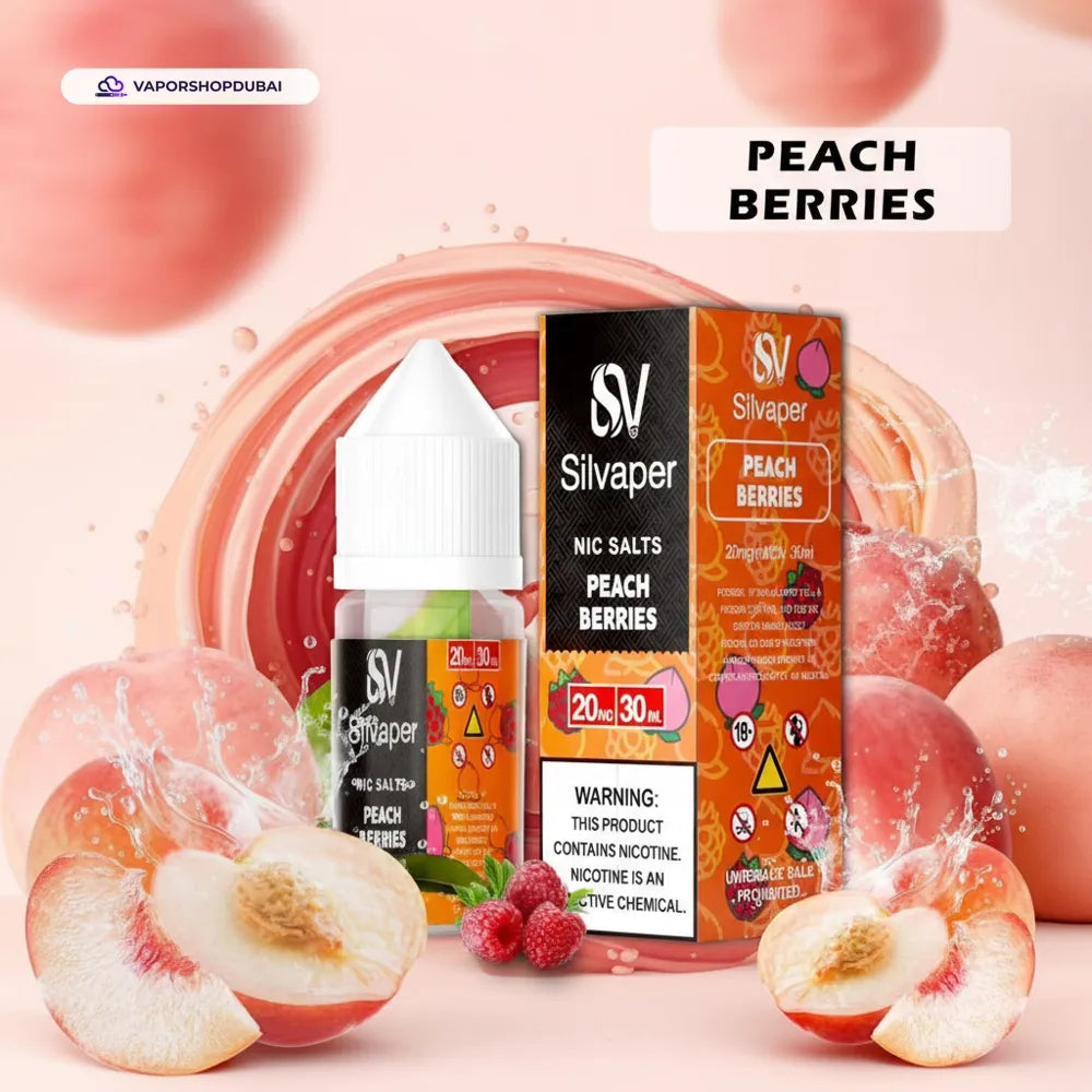 Silvaper Salt Nic 20mg 30ml E-Liquid In UAE