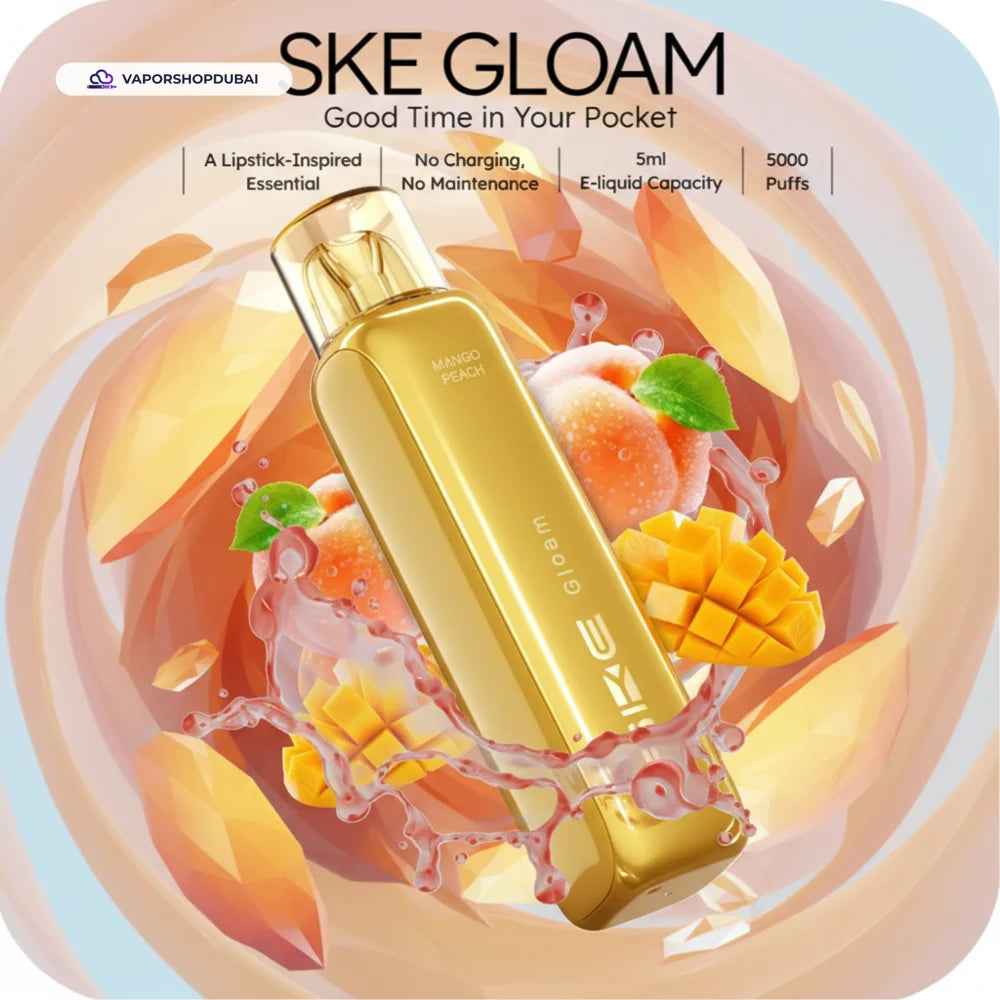 SKE Gloam 5000 Puffs Disposable Vape 20mg In UAE