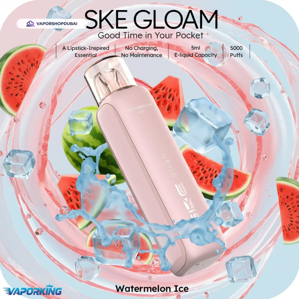 SKE Gloam 5000 سحبة سيجارة إلكترونية للاستعمال مرة واحدة 20 ملغ في الإمارات العربية المتحدة