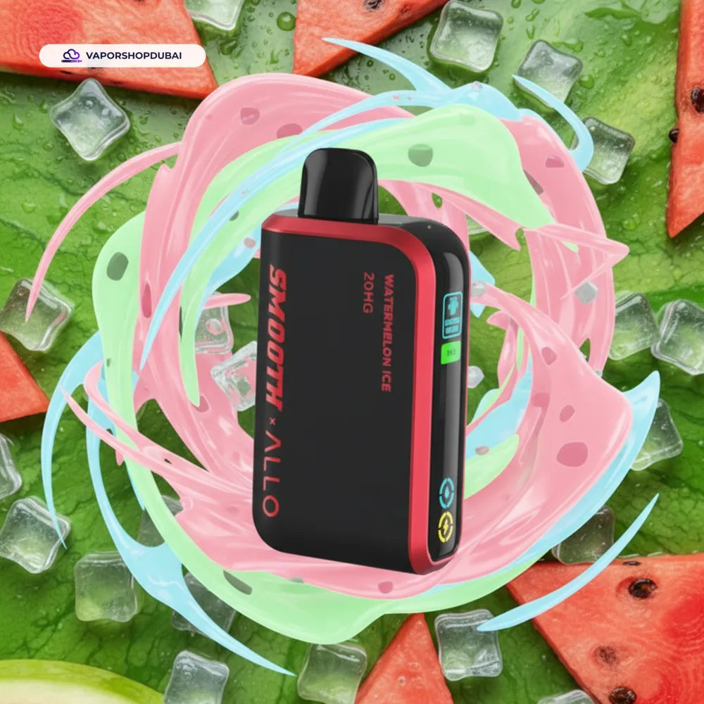 Smooth Allo 35000 Puffs Disposable Vape watermelon-ice UAE | Emirates Vapor