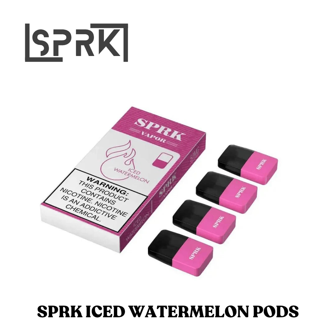SPRK Vapor V4 Pods Iced Watermelon (Myle V4 compatible) UAE