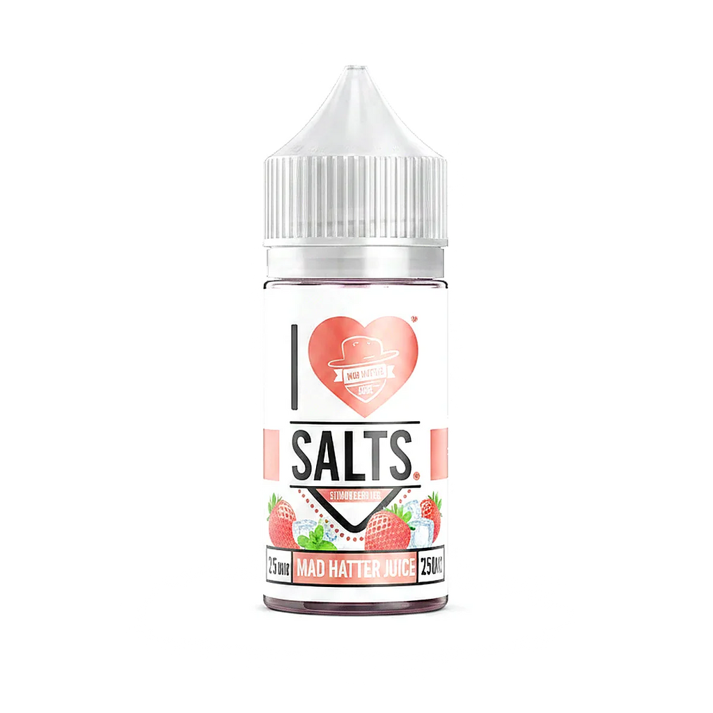 STRAWBERRY ICE I Love Salts by Mad Hatter Juice options UAE | Emirates Vapor Dubai