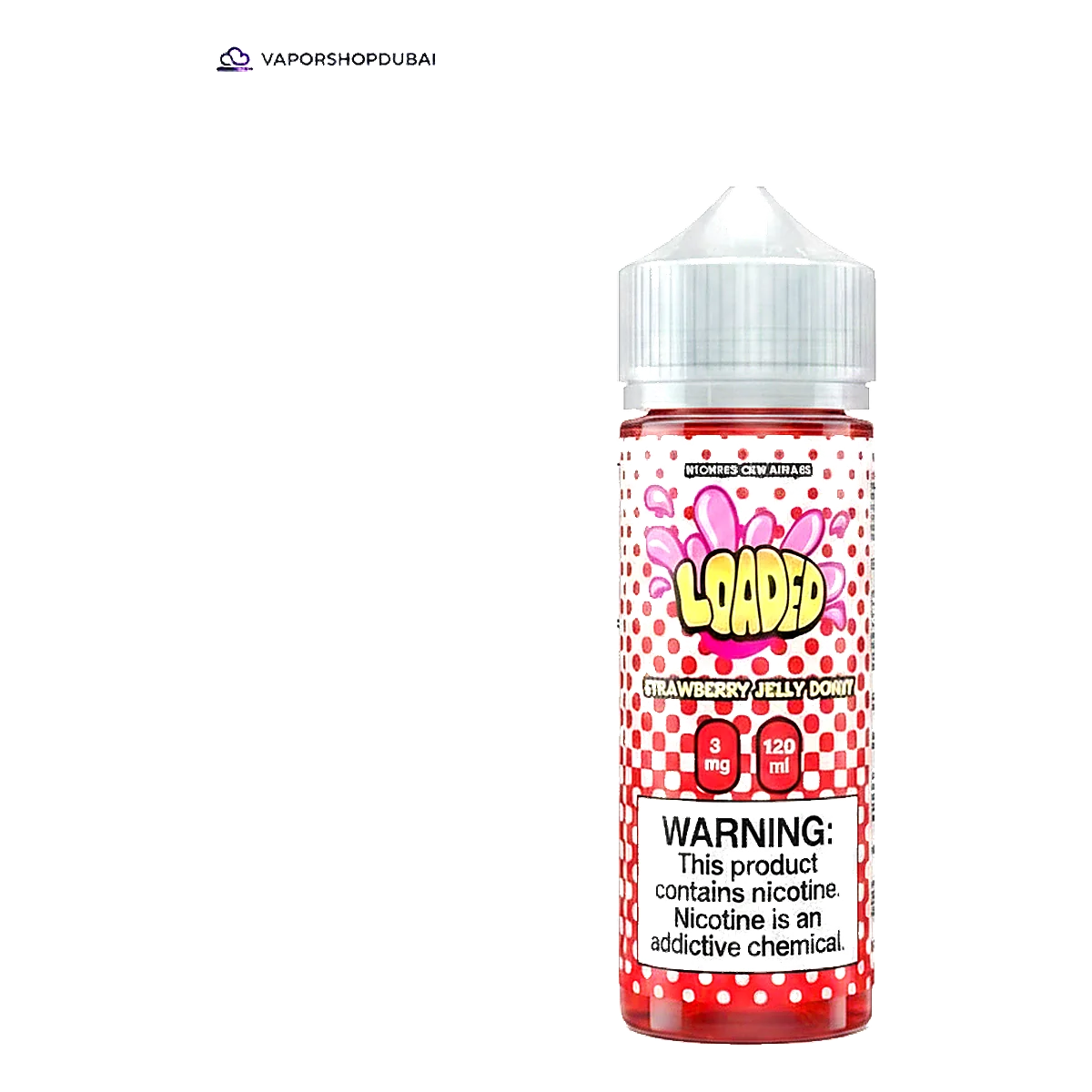 STRAWBERRY JELLY DONUT BY LOADED RUTHLESS VAPORS – 120ML