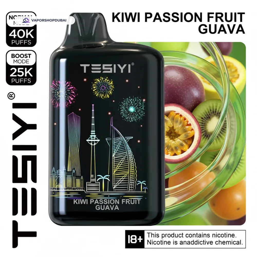 TESIYI ULTRA MAX 40000 Puffs Disposable Vape 50MG In UAE
