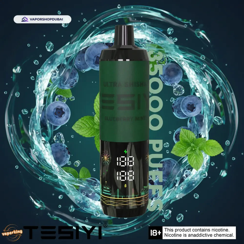 TESIYI Ultra Shisha 35000 Puffs Disposable Vape In UAE