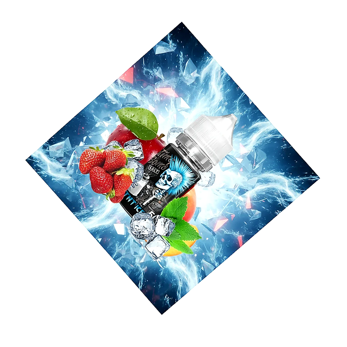 TNT ICE SALTNIC BY TIME BOMB VAPORS