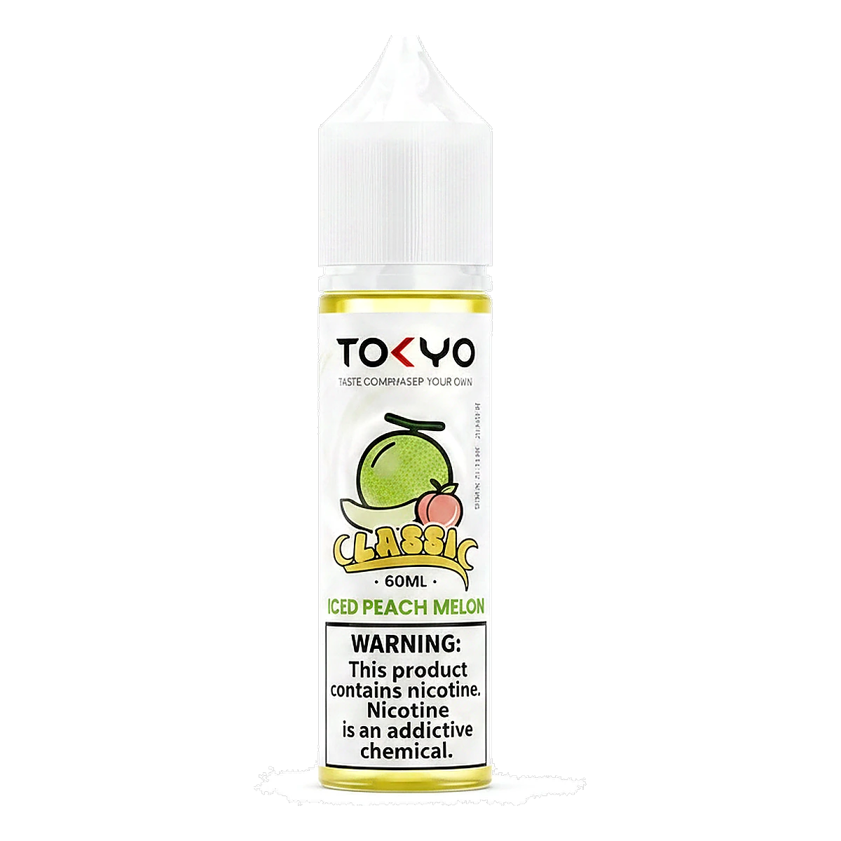 Tokyo Classic Series 12MG 60ML E-Liquids in UAE iced-peach-melon UAE