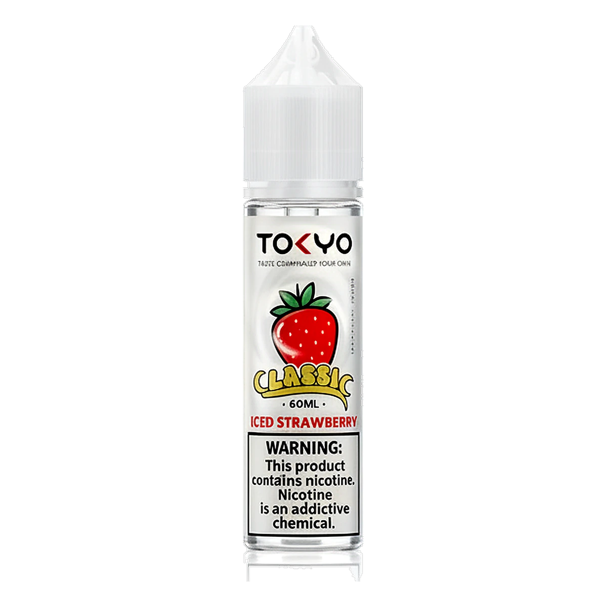 Tokyo Classic Series 12MG 60ML E-Liquids in UAE iced-strawberry UAE