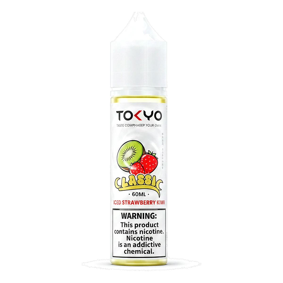 Tokyo Classic Series 12MG 60ML E-Liquids in UAE iced-strawberry-kiwi UAE
