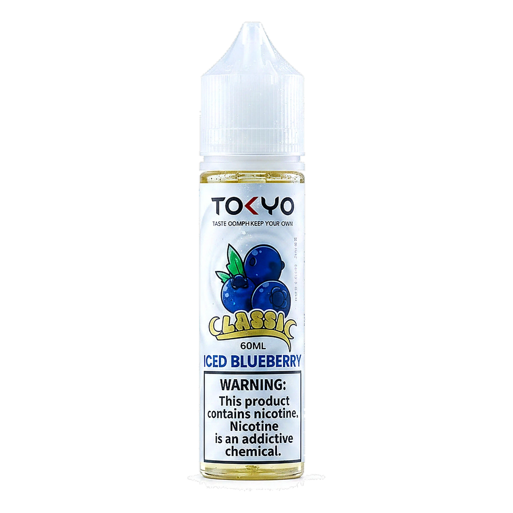 Tokyo Classic Series 12MG 60ML E-Liquids in UAE iced-blueberry UAE