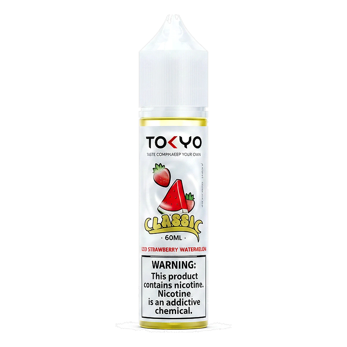 Tokyo Classic Series 12MG 60ML E-Liquids in UAE iced-strawberry-watermelon UAE