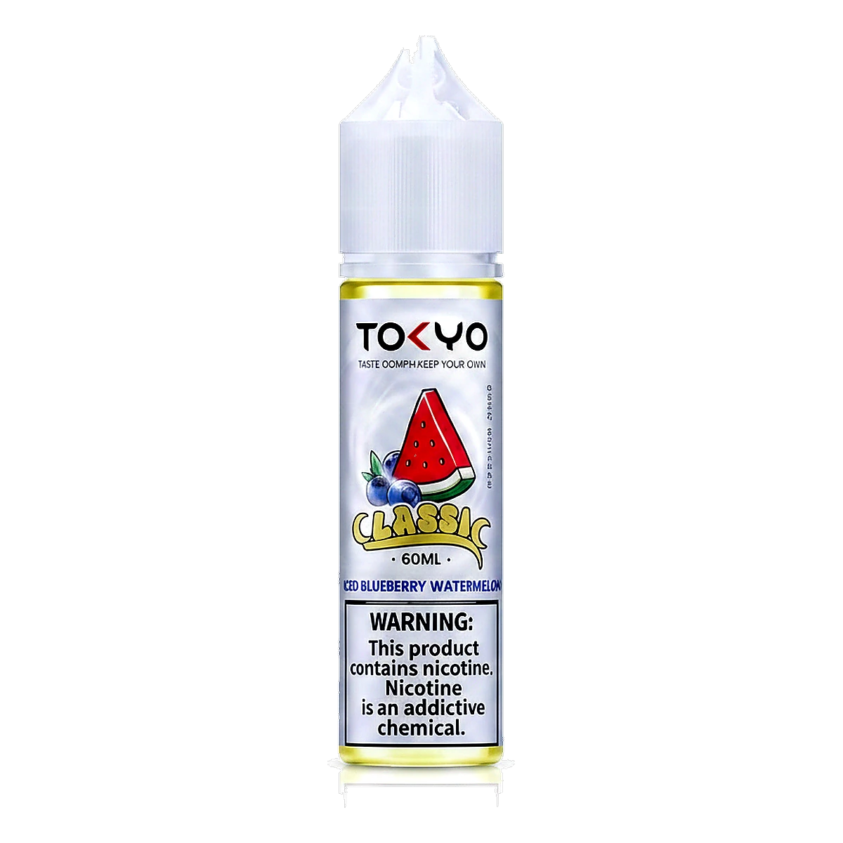 Tokyo Classic Series 12MG 60ML E-Liquids in UAE iced-blueberry-watermelon UAE