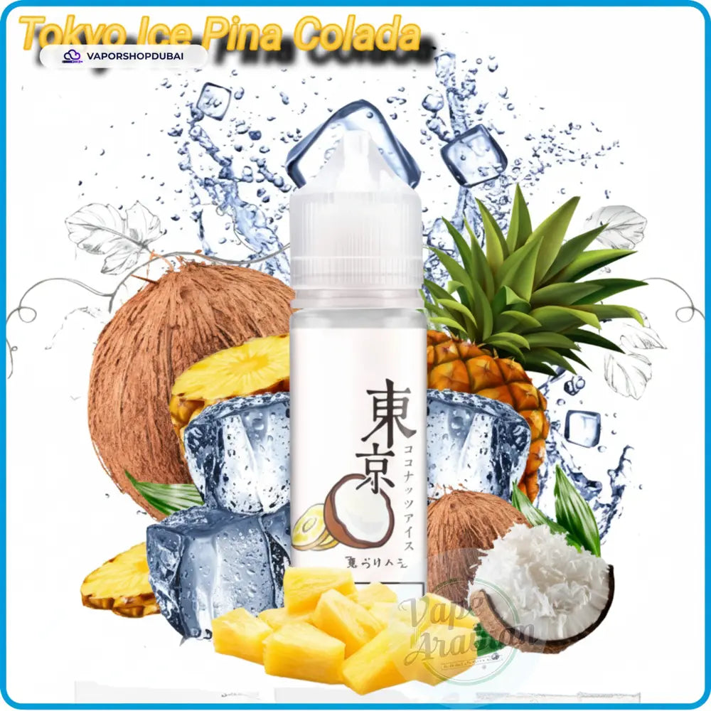 TOKYO E LIQUID 3MG 60ML ALL FLAVORS IN UAE