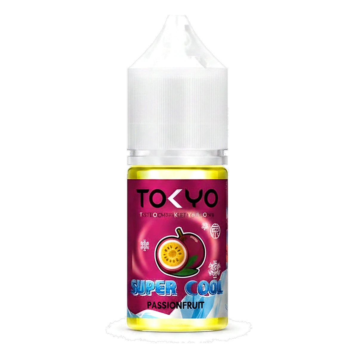 Tokyo Super Cool Saltnic 20mg 30ml E-liquid in the UAE passionfruit UAE