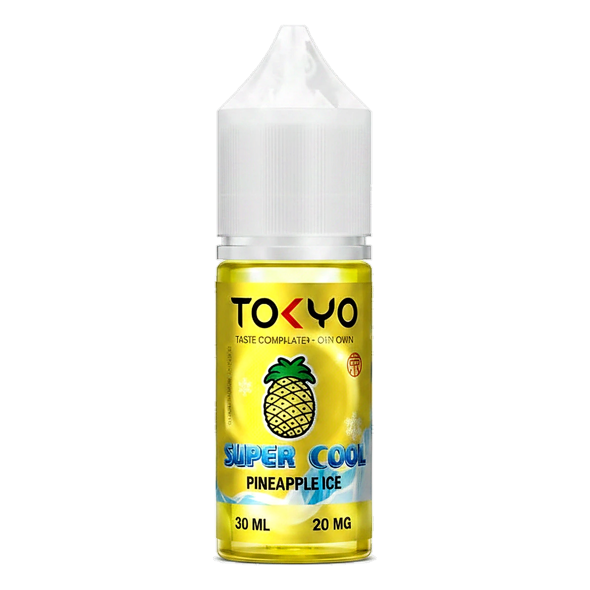Tokyo Super Cool Saltnic 20mg 30ml E-liquid in the UAE pineapple-ice UAE