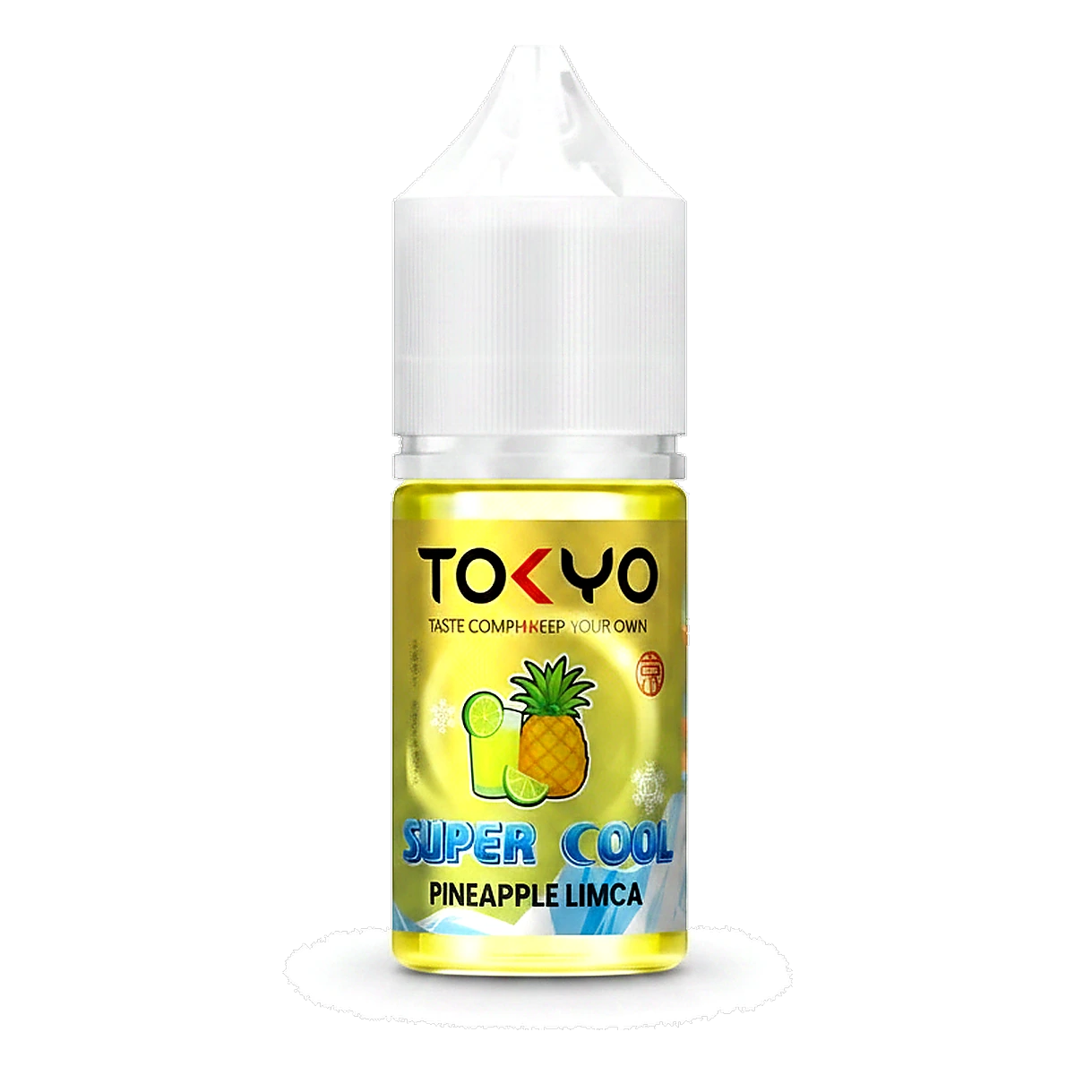Tokyo Super Cool Saltnic 20mg 30ml E-liquid in the UAE pineapple-limca UAE