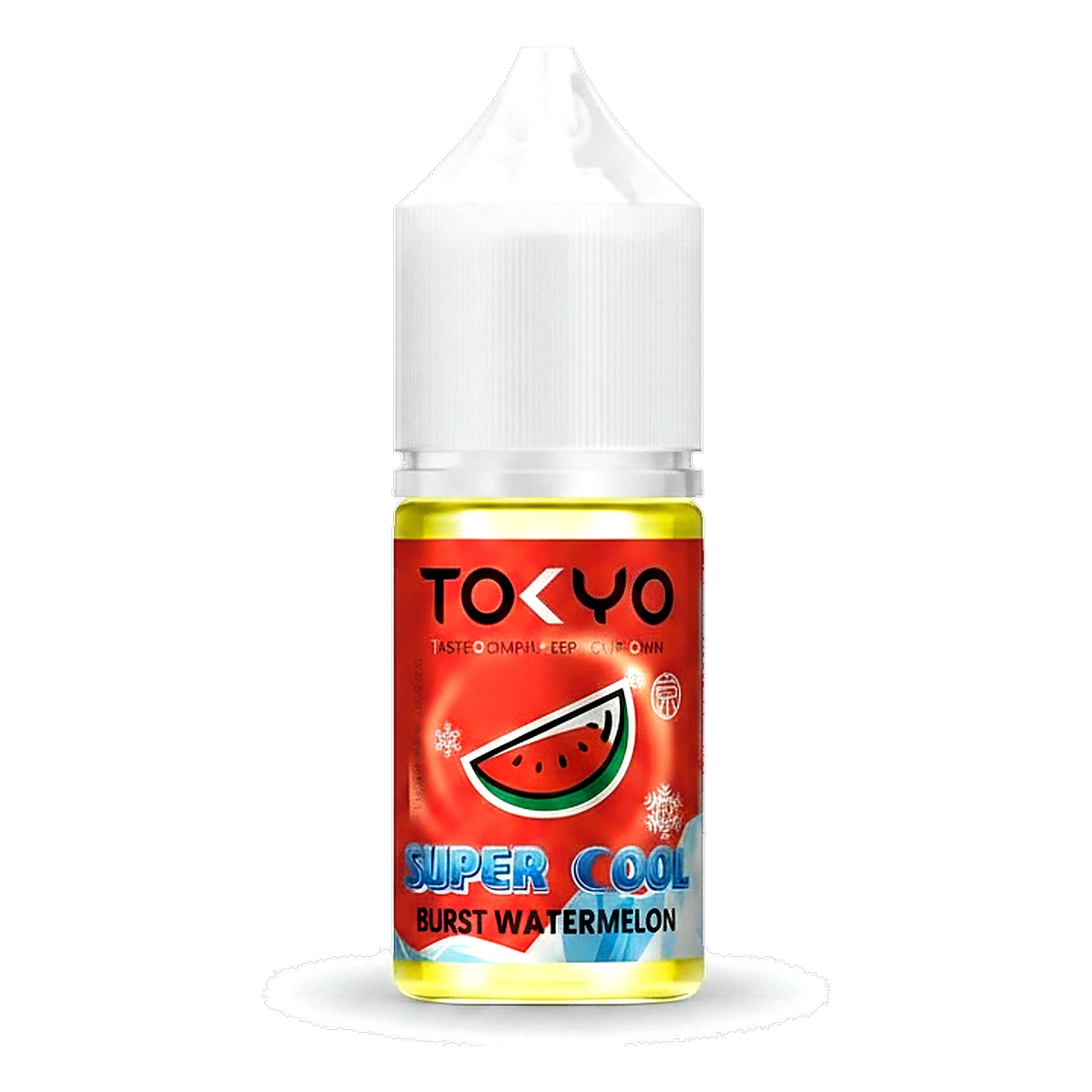 Tokyo Super Cool Saltnic 20mg 30ml E-liquid in the UAE burst-watermelon UAE