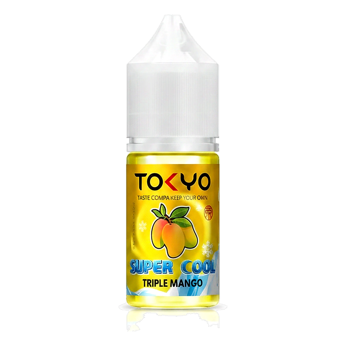 Tokyo Super Cool Saltnic 20mg 30ml E-liquid in the UAE triple-mango UAE