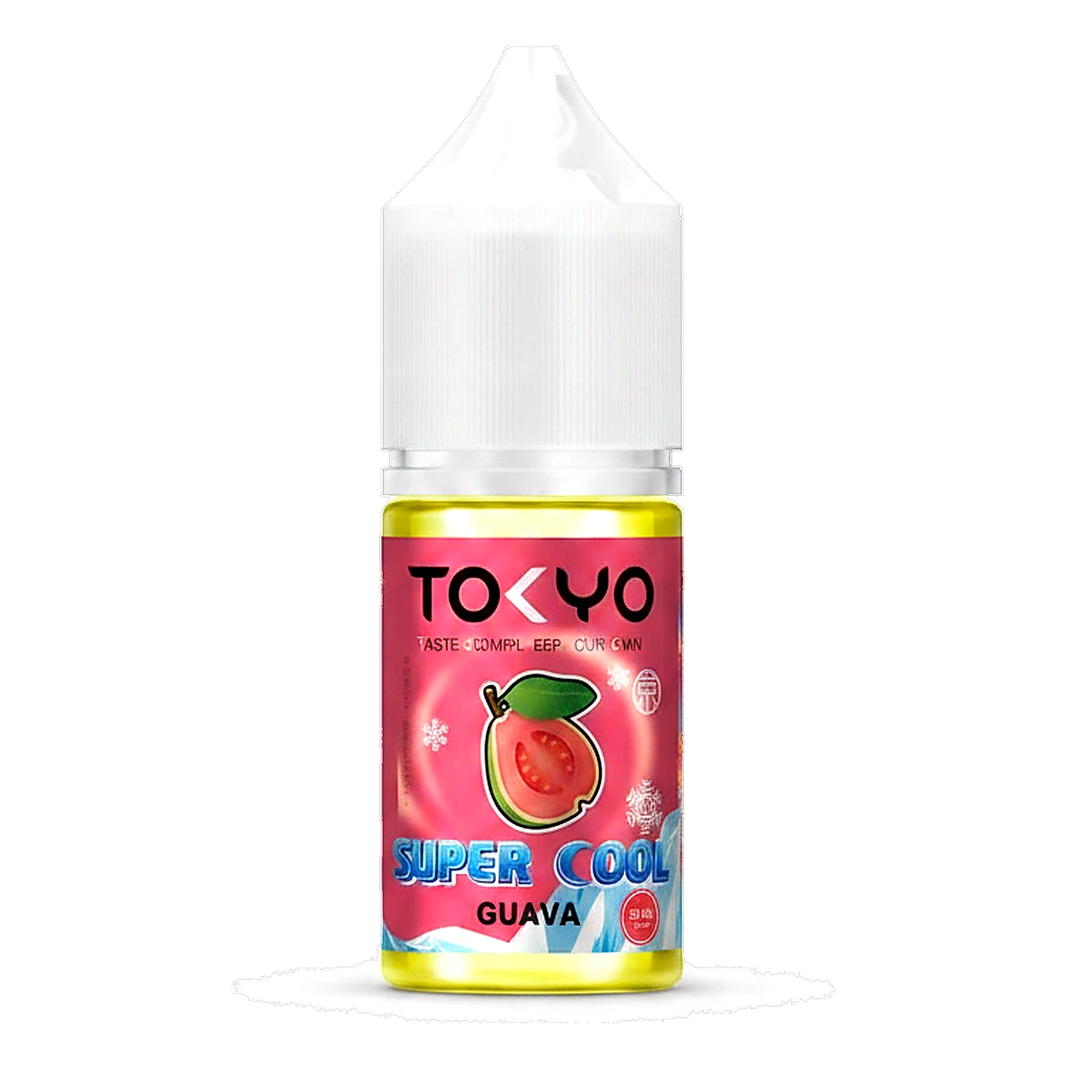 Tokyo Super Cool Saltnic 20mg 30ml E-liquid in the UAE guava UAE