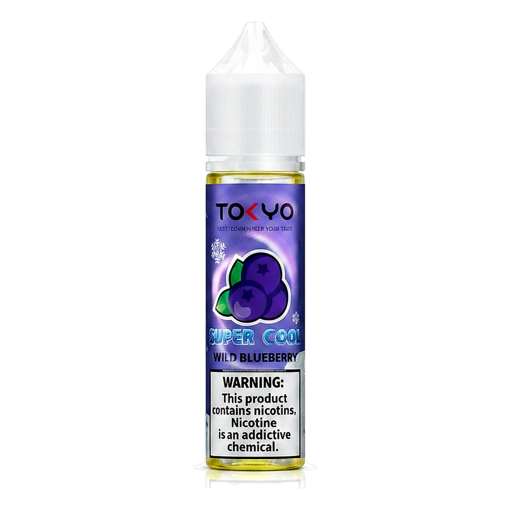 Tokyo Super Cool Series 12mg 60ml E-liquid in the UAE wild-blueberry UAE