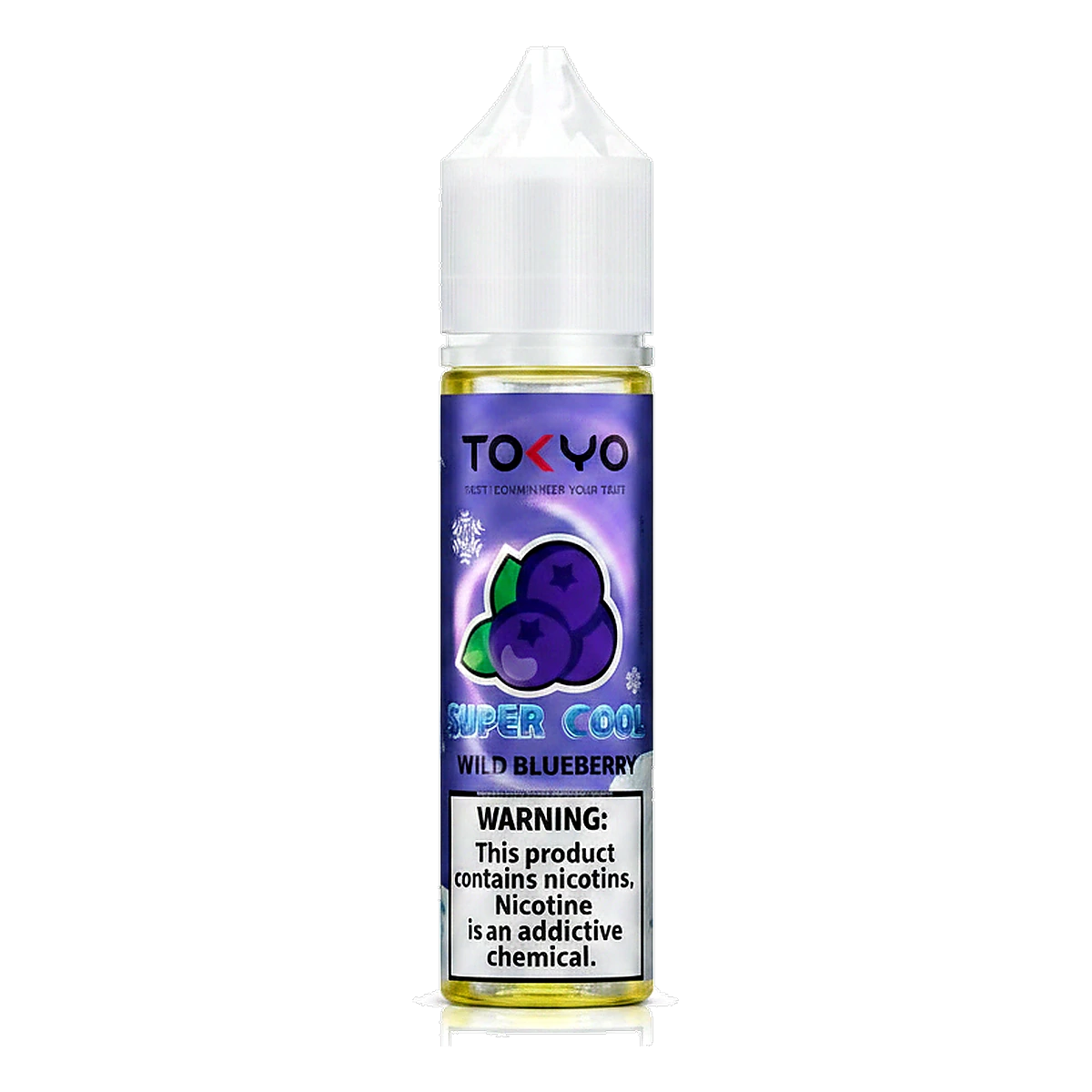 Tokyo Super Cool Series 12mg 60ml E-liquid in the UAE wild-blueberry UAE