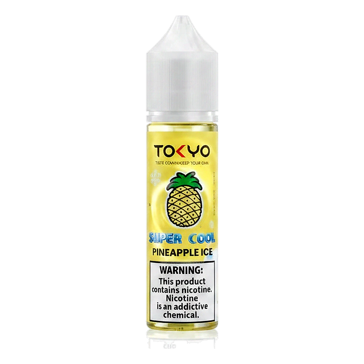 Tokyo Super Cool Series 12mg 60ml E-liquid in the UAE pineapple-ice UAE