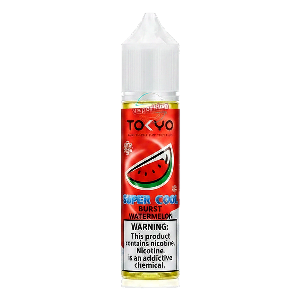 Tokyo Super Cool Series 12mg 60ml E-liquid in the UAE burst-watermelon UAE