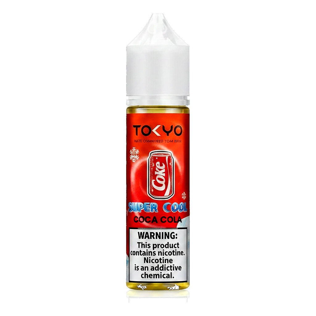 Tokyo Super Cool Series 12mg 60ml E-liquid in the UAE coca-cola UAE