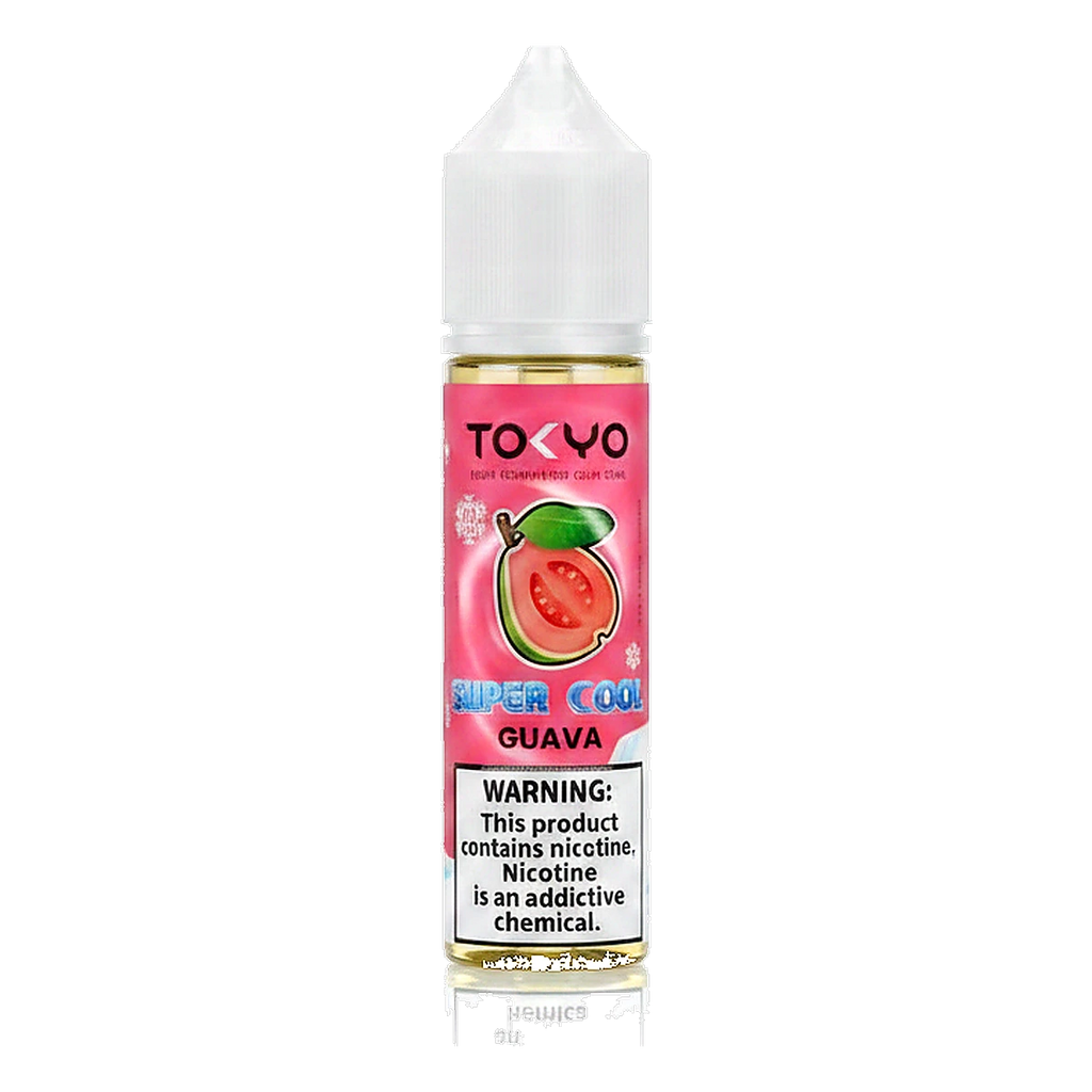 Tokyo Super Cool Series 12mg 60ml E-liquid in the UAE guava UAE