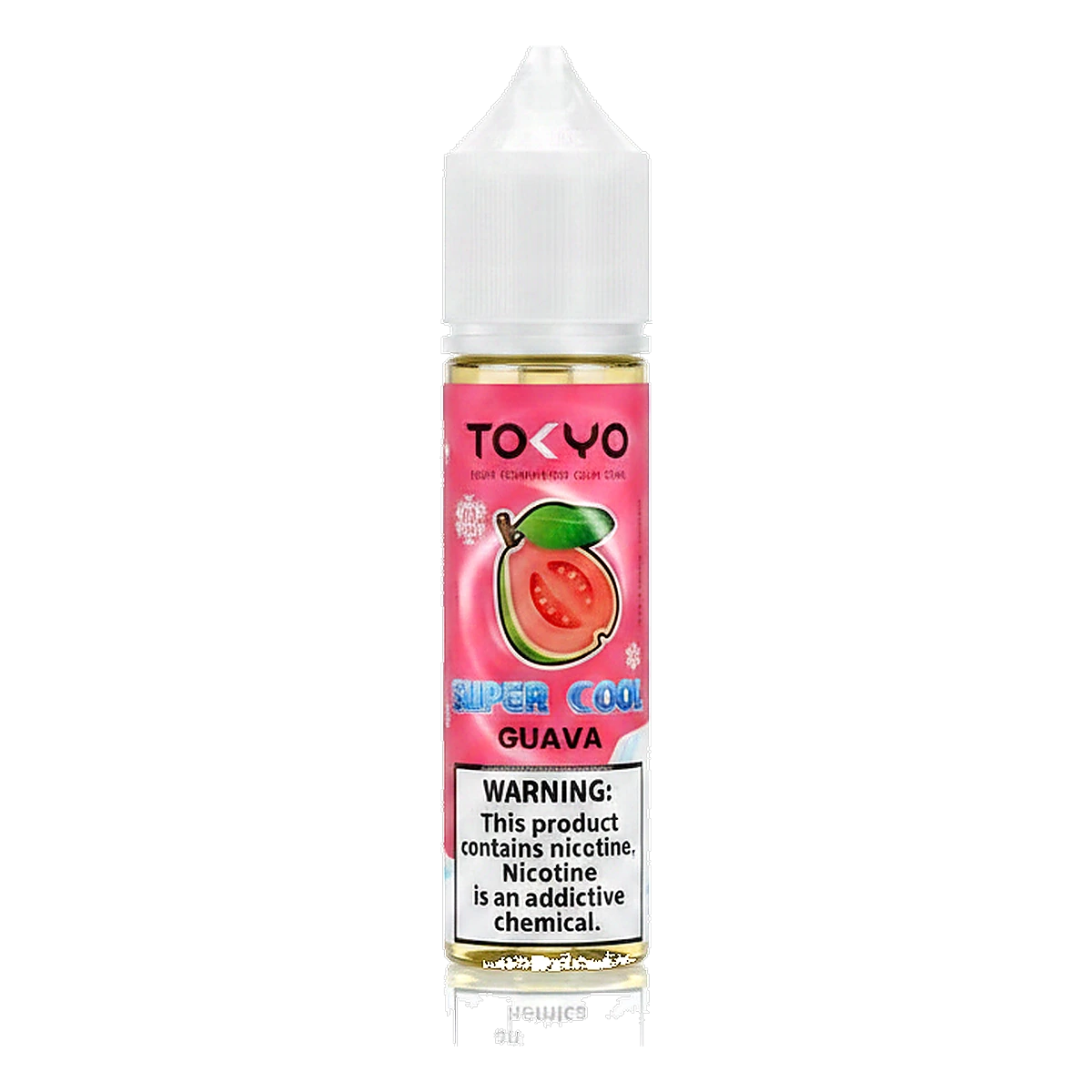 Tokyo Super Cool Series 12mg 60ml E-liquid in the UAE guava UAE