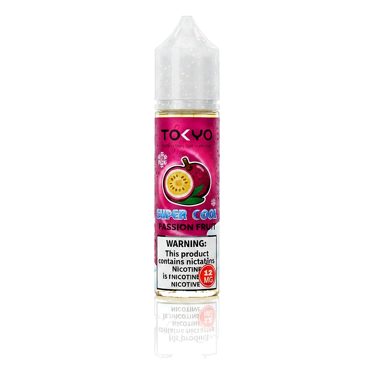 Tokyo Super Cool Series 12mg 60ml E-liquid in the UAE passion-fruit UAE