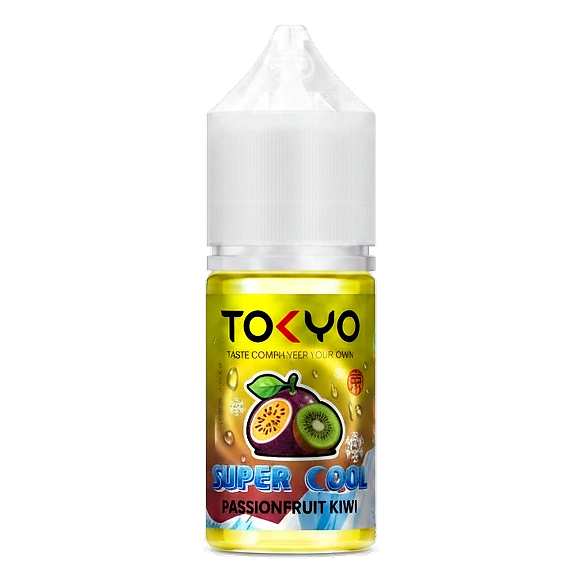 Tokyo super cool series 50MG 30ML Saltnic vape juice In UAE passionfruit-kiwi UAE