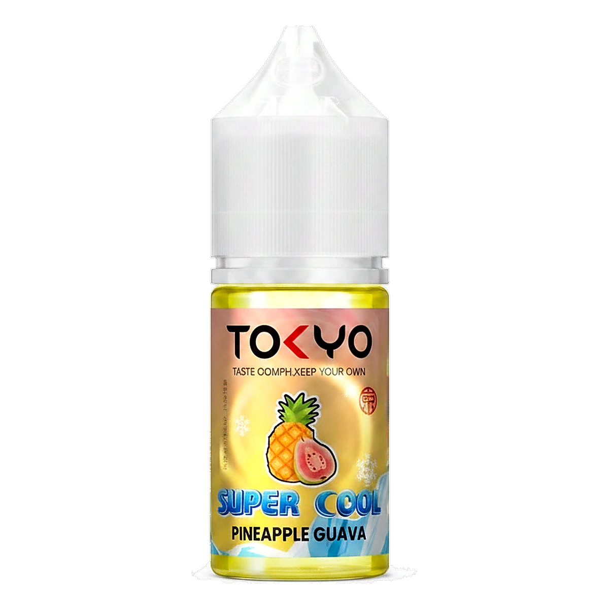 Tokyo super cool series 50MG 30ML Saltnic vape juice In UAE pineapple-guava UAE