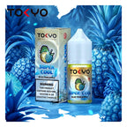 Tokyo super cool series 50MG 30ML Saltnic vape juice In UAE blue-pineapple UAE