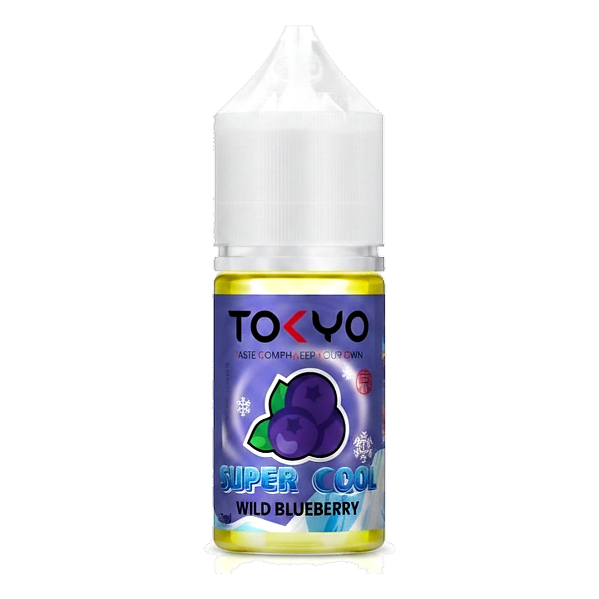 Tokyo super cool series 50MG 30ML Saltnic vape juice In UAE wild-blueberry UAE