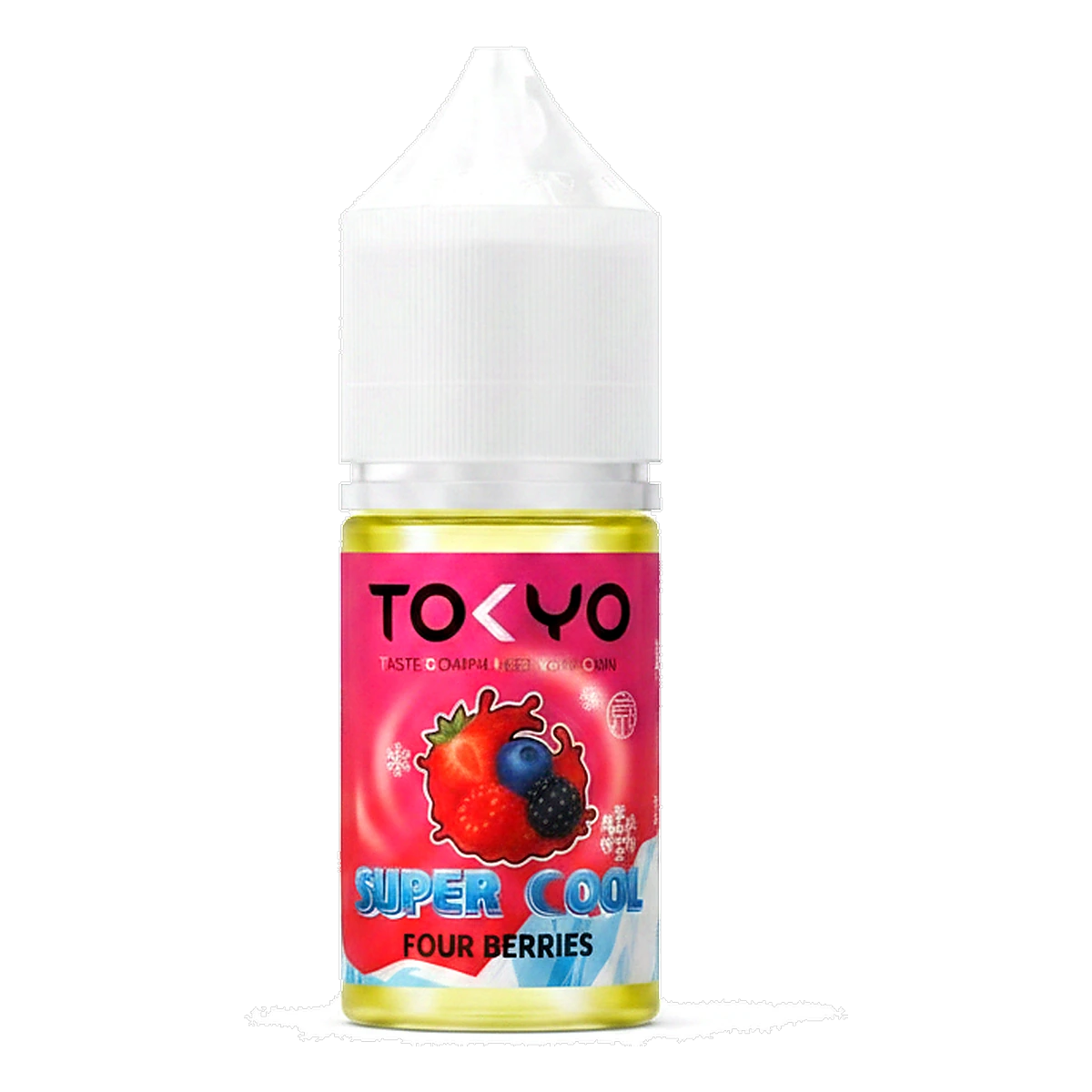 Tokyo super cool series 50MG 30ML Saltnic vape juice In UAE four-berries UAE