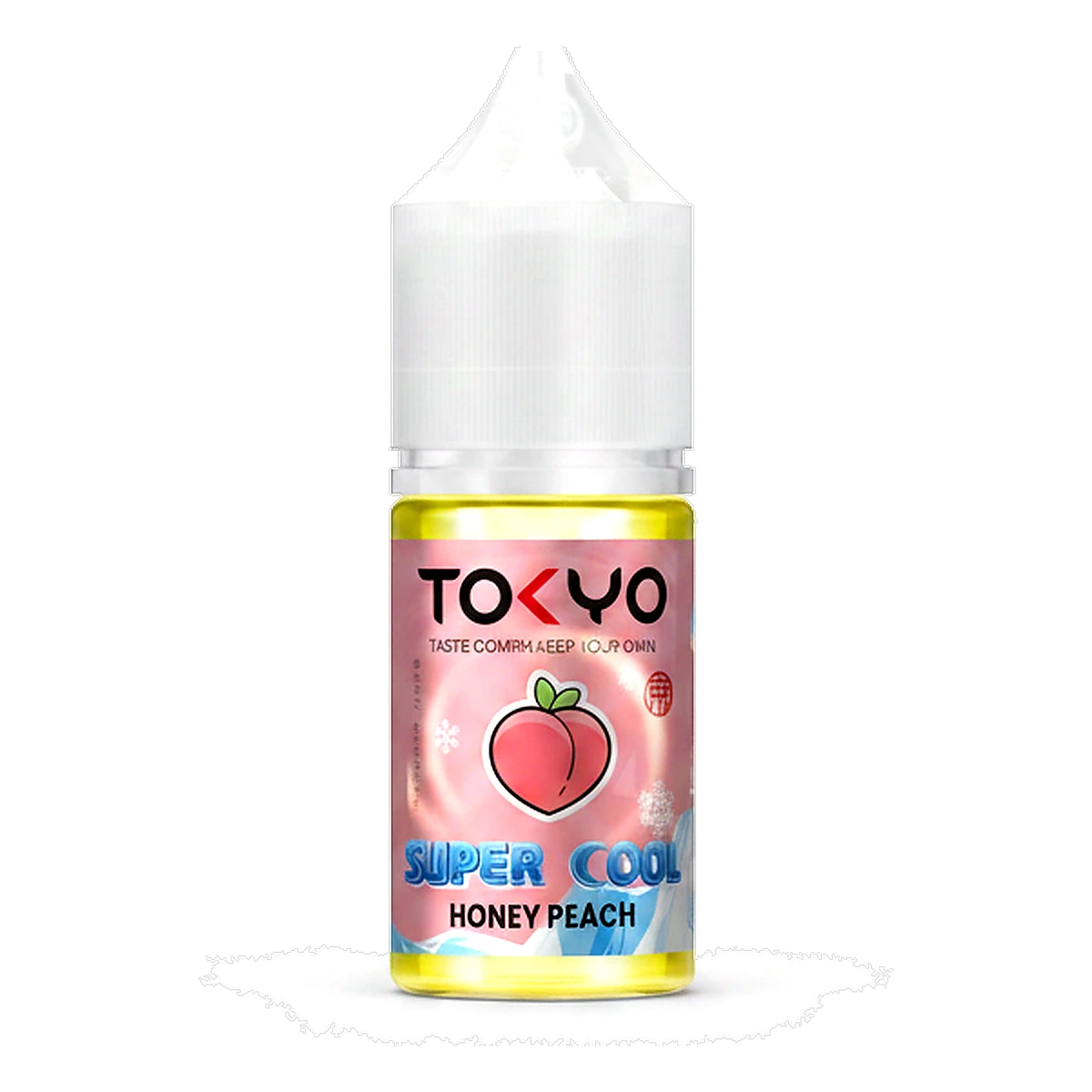 Tokyo super cool series 50MG 30ML Saltnic vape juice In UAE honey-peach UAE