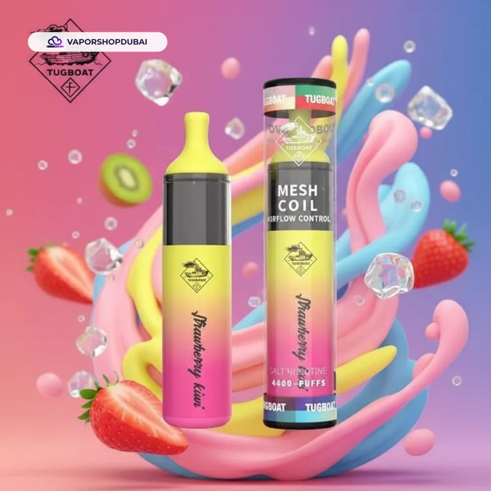 Tugboat Evo 4500 Puffs Disposable Vape New Flavors In DUBAI