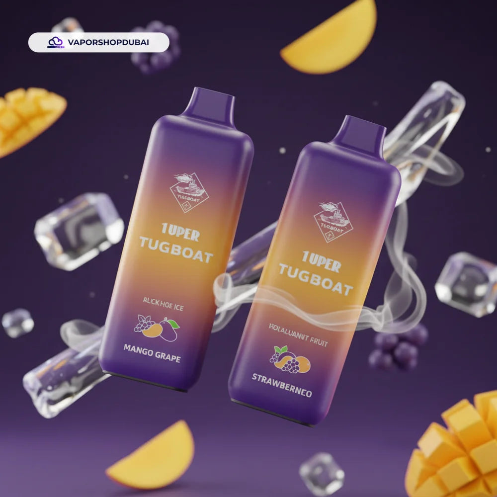 TUGBOAT Super 16000 Pod Cartridges Disposable Vape UAE — Buy Dubai | Emirates Vapor