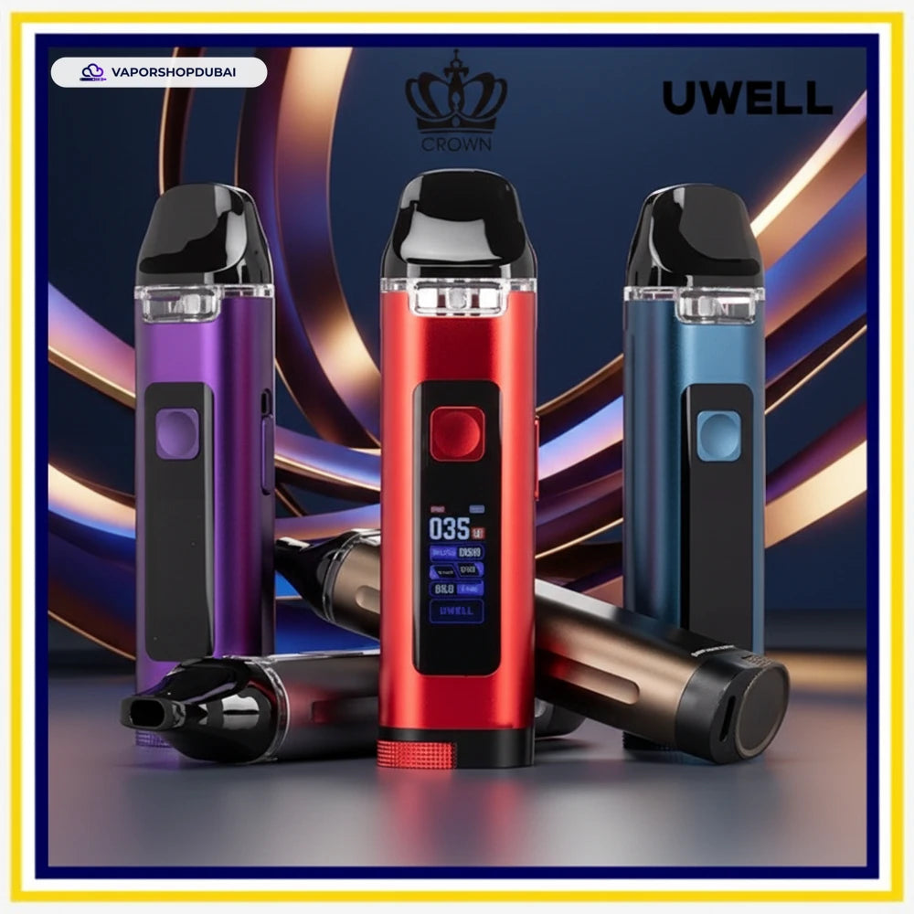 Uwell Crown D Pod Mod Kit 1100mAh 3ml In UAE
