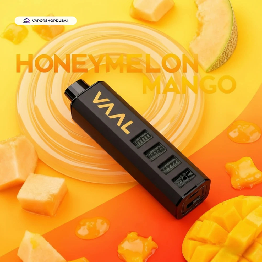 VAAL Cyber Shisha 50000 Puffs 5mg DTL Disposable Vape honeymelon-mango UAE | Emirates Vapor