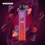 Vape Bars Ghost Pro 0mg strawberry-grape UAE | Emirates Vapor