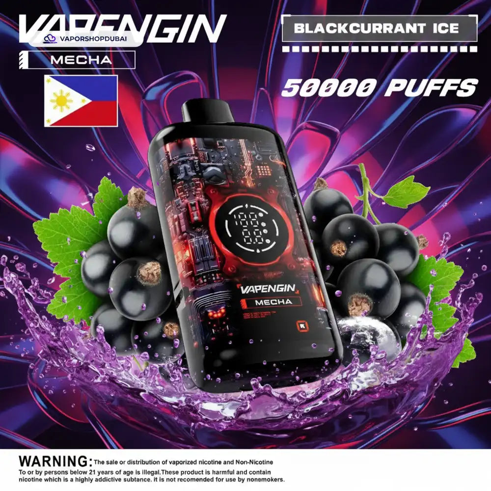 VAPENGIN Meacha 50000 Puffs Disposable Vape kit flavors UAE | Emirates Vapor Dubai
